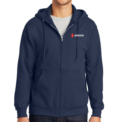 Essential Fleece Full Zip Hooded Sweatshirt Thumbnail