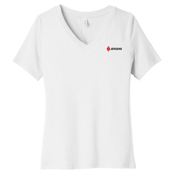 Women’s Relaxed Jersey Short Sleeve V-Neck Tee Thumbnail