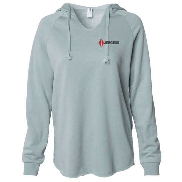 Women’s Lightweight California Wave Wash Hooded Sweatshirt Thumbnail