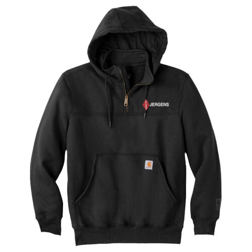Carhartt® Rain Defender® Paxton Heavyweight Hooded Zip Mock Sweatshirt Thumbnail