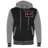 Unisex Heavyweight Varsity Full-Zip Hooded Sweatshirt Thumbnail