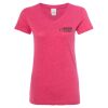 Women’s Glitter V-Neck T-Shirt Thumbnail