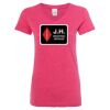 Women’s Glitter V-Neck T-Shirt Thumbnail
